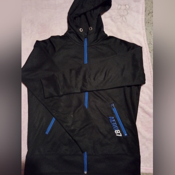 Aeropostale full zip light jacket LARGE - Picture 3 of 13
